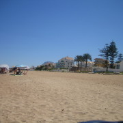 Der Strand direkt an der Anlage